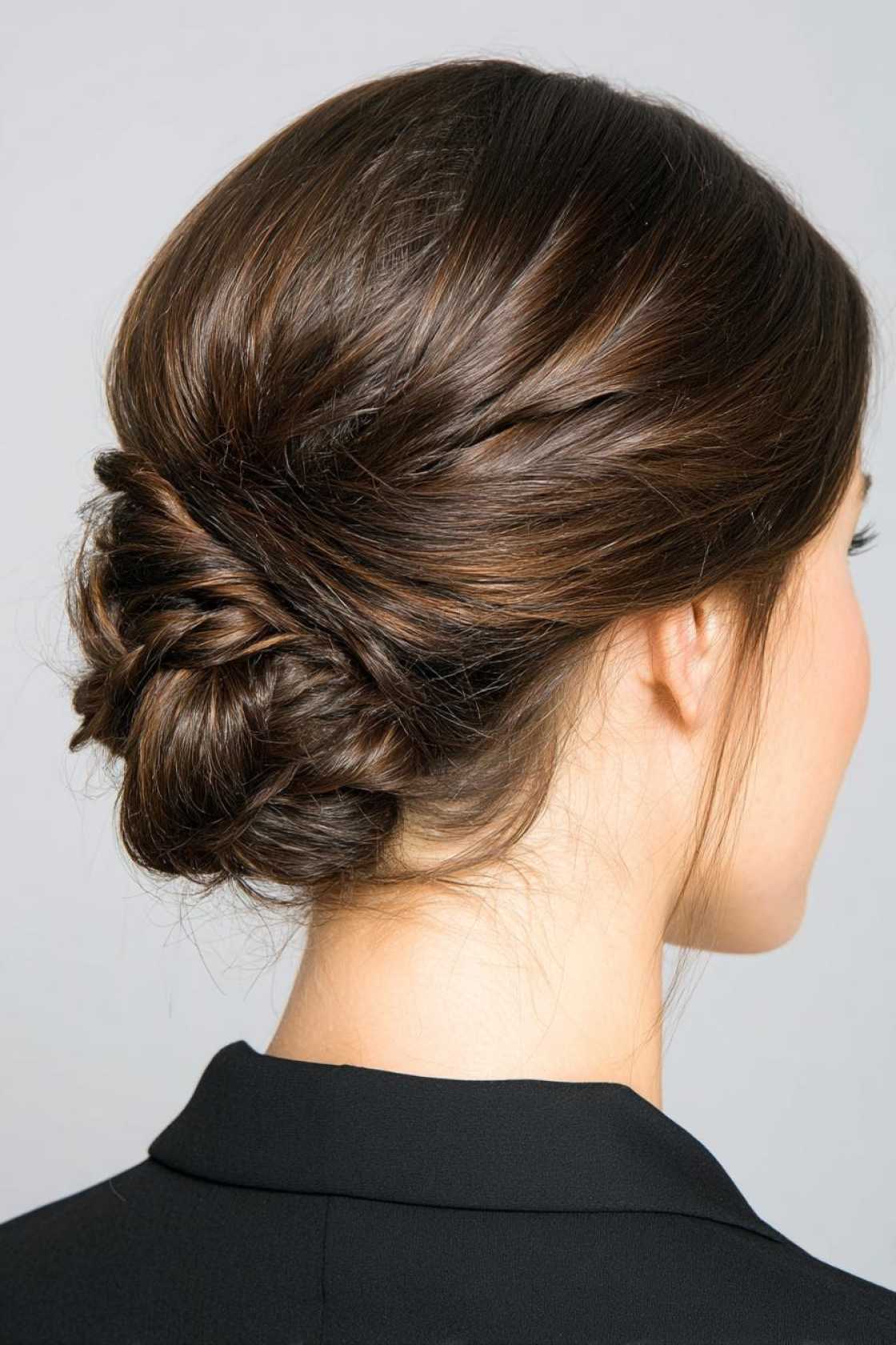 14+ Course-Ready Golf Hair Looks (Stay-Put Buns & Twists) - 8. Braided Low Bun