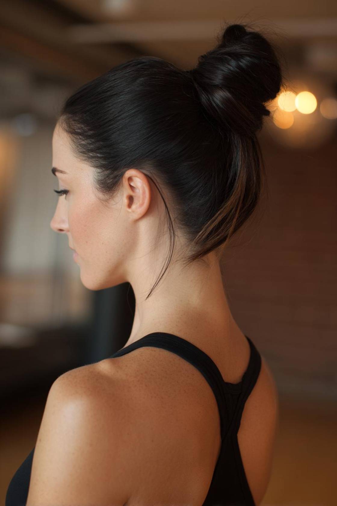 15+ Gym Hair Ideas That Actually Stay Put (From HIIT to Yoga) - 7. The High Bun