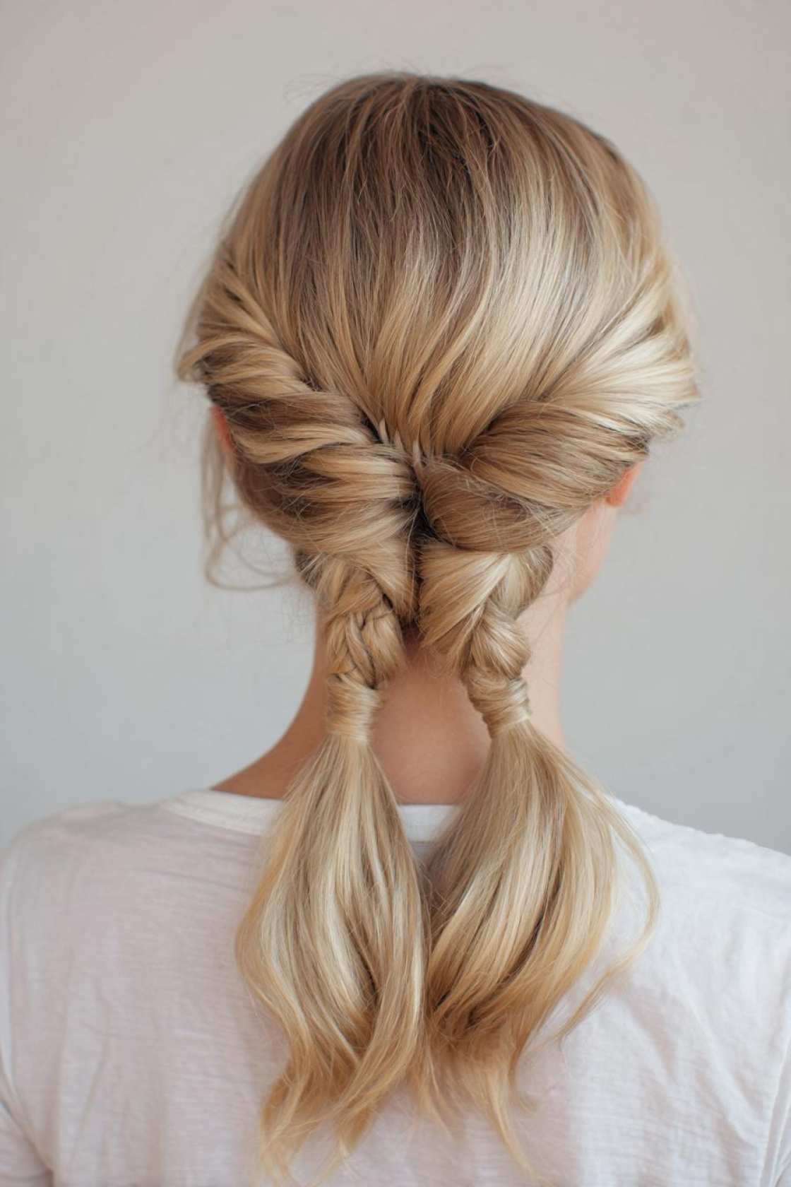 23+ Effortless Messy Claw Clip Hairstyles (Quick Twists & Buns!) - 19. The Double Twist