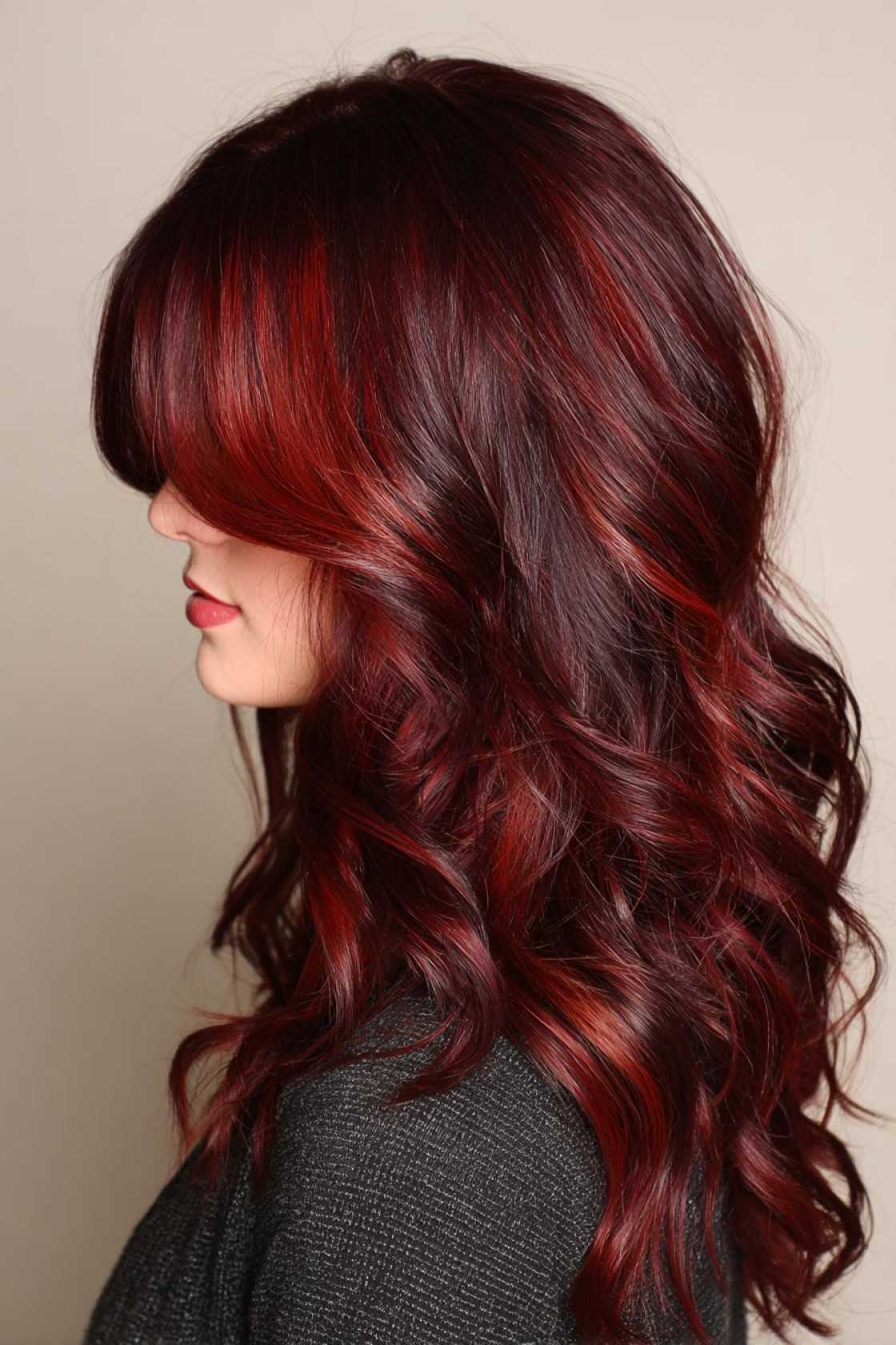 15+ Delicious Cherry Cola Hair Color Ideas for a Rich & Vibrant Look. - 4. Cherry Cola on Red Hair