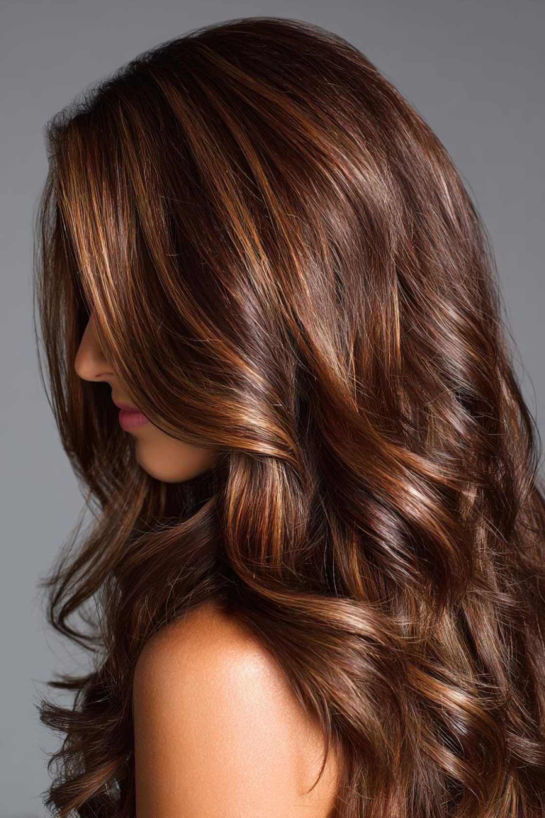 15+ Delicious Cherry Cola Hair Color Ideas for a Rich & Vibrant Look. - 2. Cherry Cola Lowlights