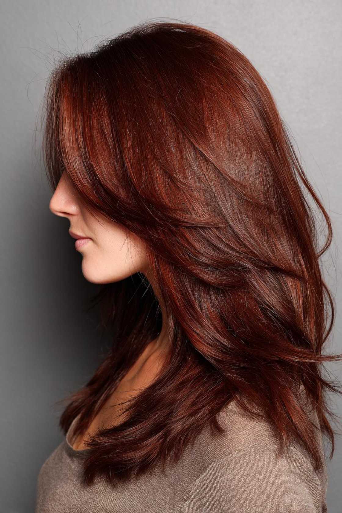 15+ Delicious Cherry Cola Hair Color Ideas for a Rich & Vibrant Look. - 10. Muted Cherry Cola