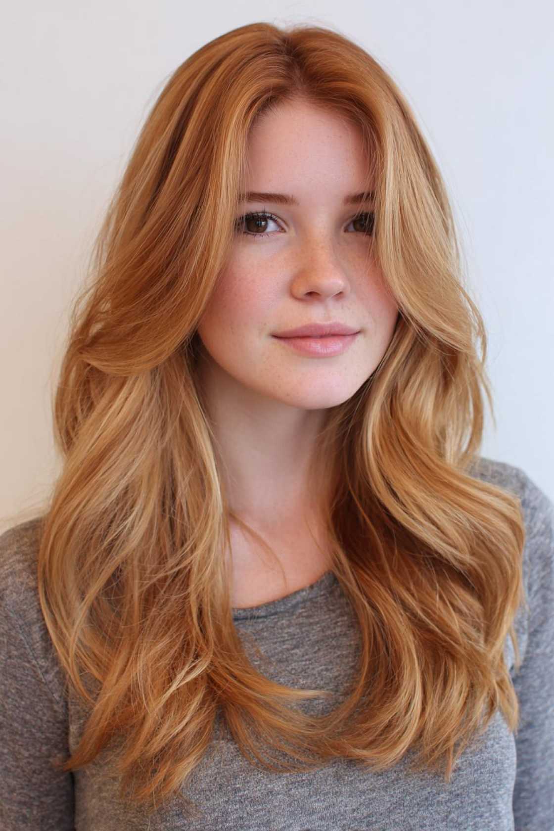 15+ Dreamy Strawberry Blonde Hair Color Ideas to Sweeten Your Look (All Shades!). - 16. Subtle Strawberry Blonde Highlights