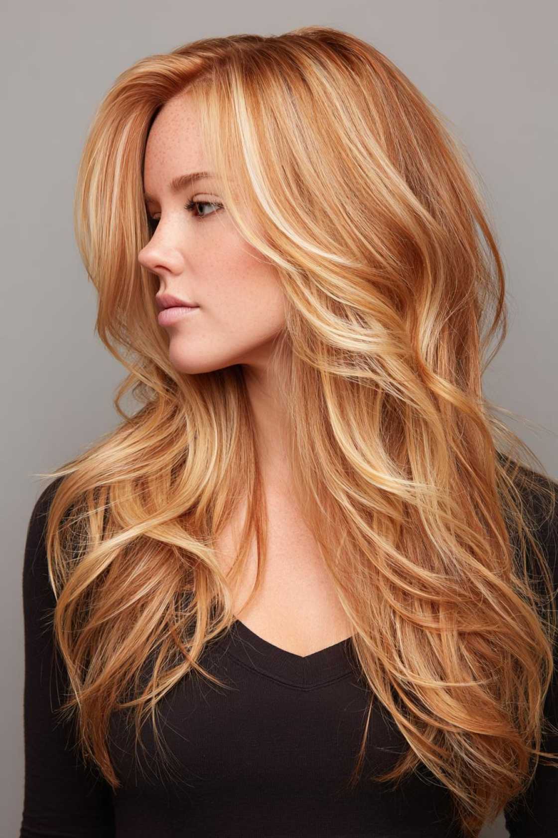 15+ Dreamy Strawberry Blonde Hair Color Ideas to Sweeten Your Look (All Shades!). - 6. Strawberry Blonde with Blonde Highlig