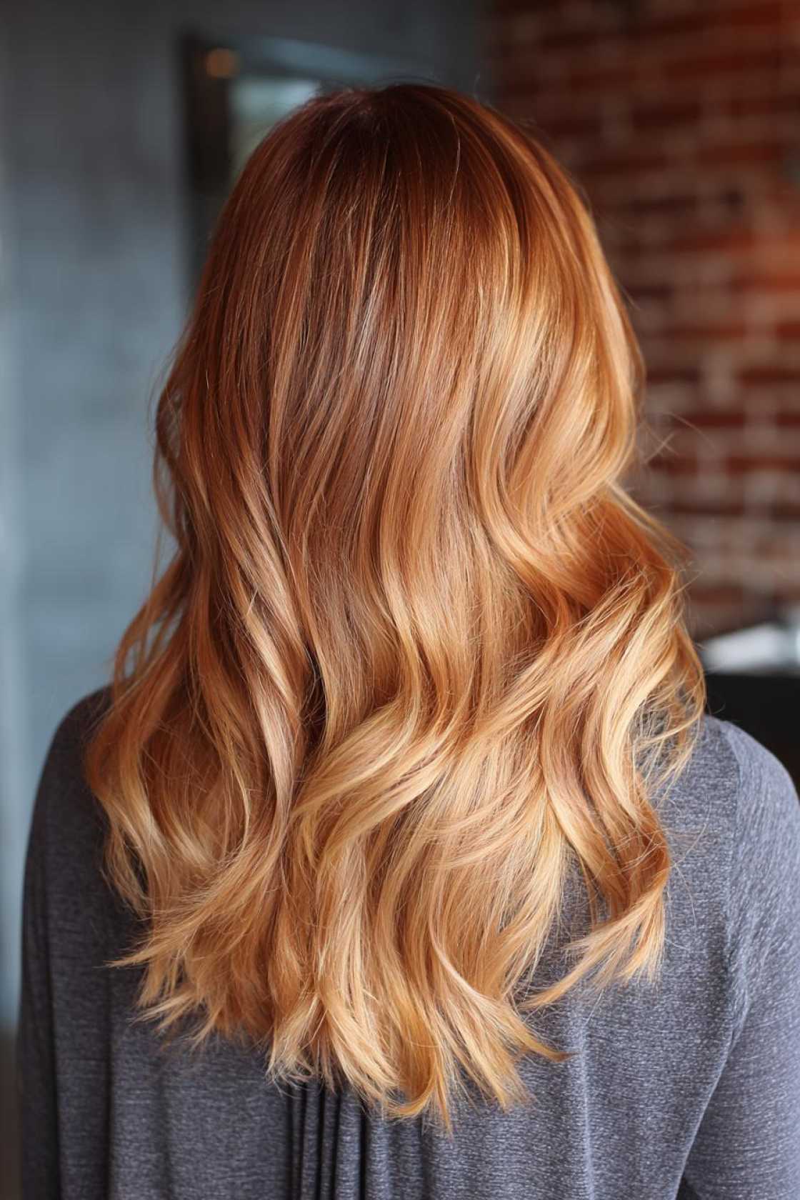 15+ Dreamy Strawberry Blonde Hair Color Ideas to Sweeten Your Look (All Shades!). - 10. Warm Strawberry Blonde Ombre