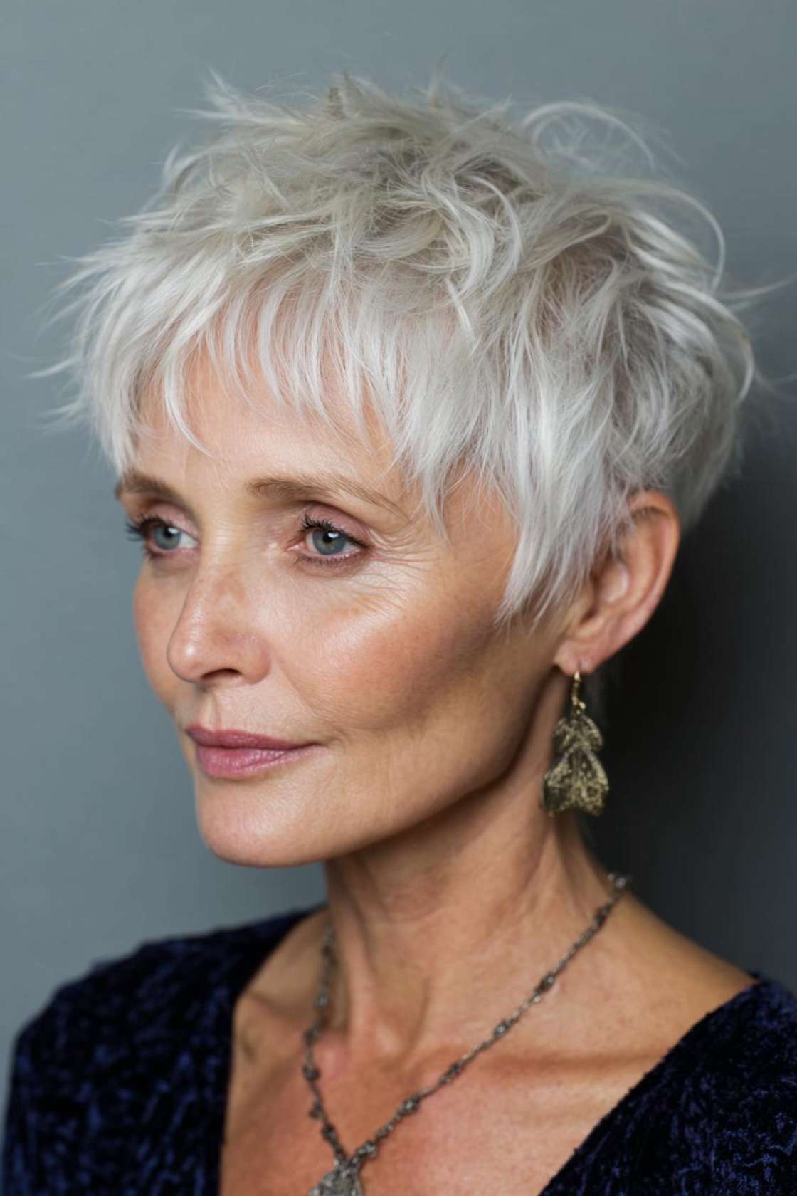 15+ Flattering Haircuts for Older Women with Thin Hair (Boost Volume & Style!). - 7. Textured Pixie