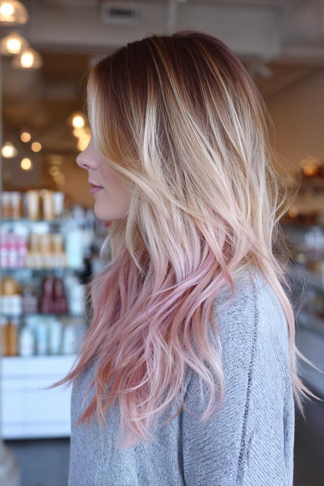 Craving a Sweet Change? 12+ Irresistible Neapolitan Hair Highlight Looks. - 6. Ombre Effect
