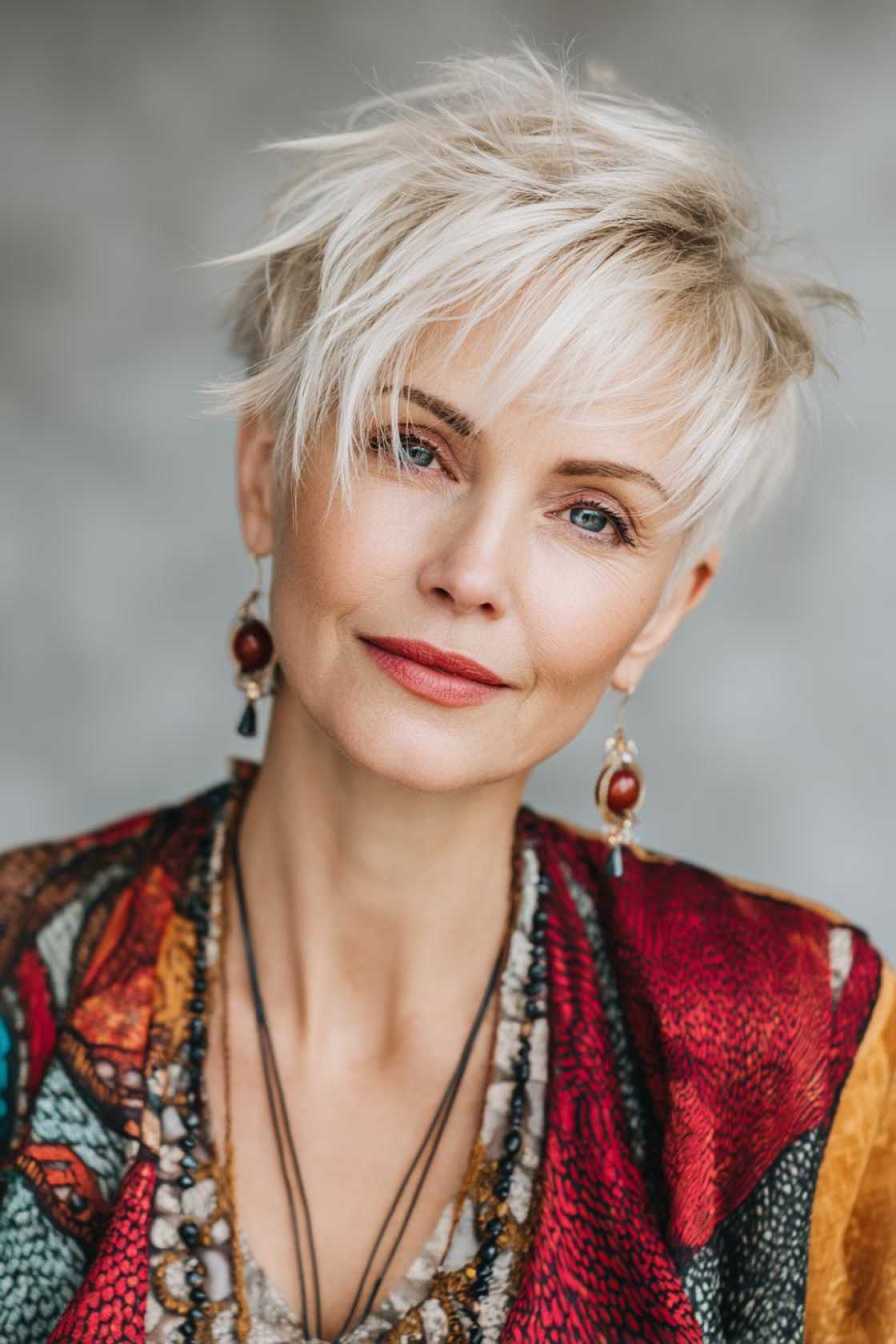 Effortless & Elegant: 18+ Summer Haircut Ideas for Women Over 50 (2025 Ready!). - 10. The Asymmetrical Pixie