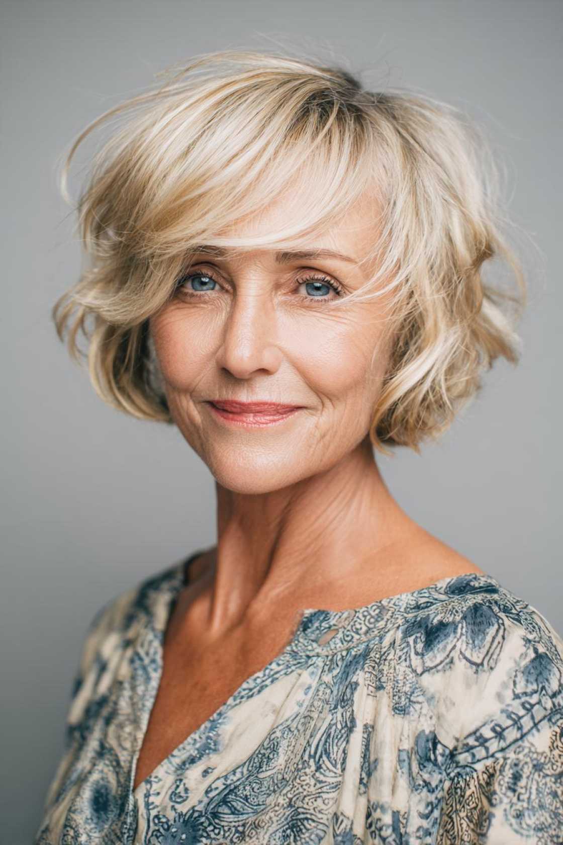 Effortless & Elegant: 18+ Summer Haircut Ideas for Women Over 50 (2025 Ready!). - 2. The Short Layered Bob
