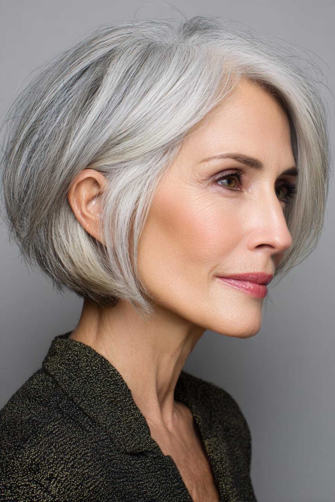 Effortless & Elegant: 18+ Summer Haircut Ideas for Women Over 50 (2025 Ready!). - 14. The Graduated Bob