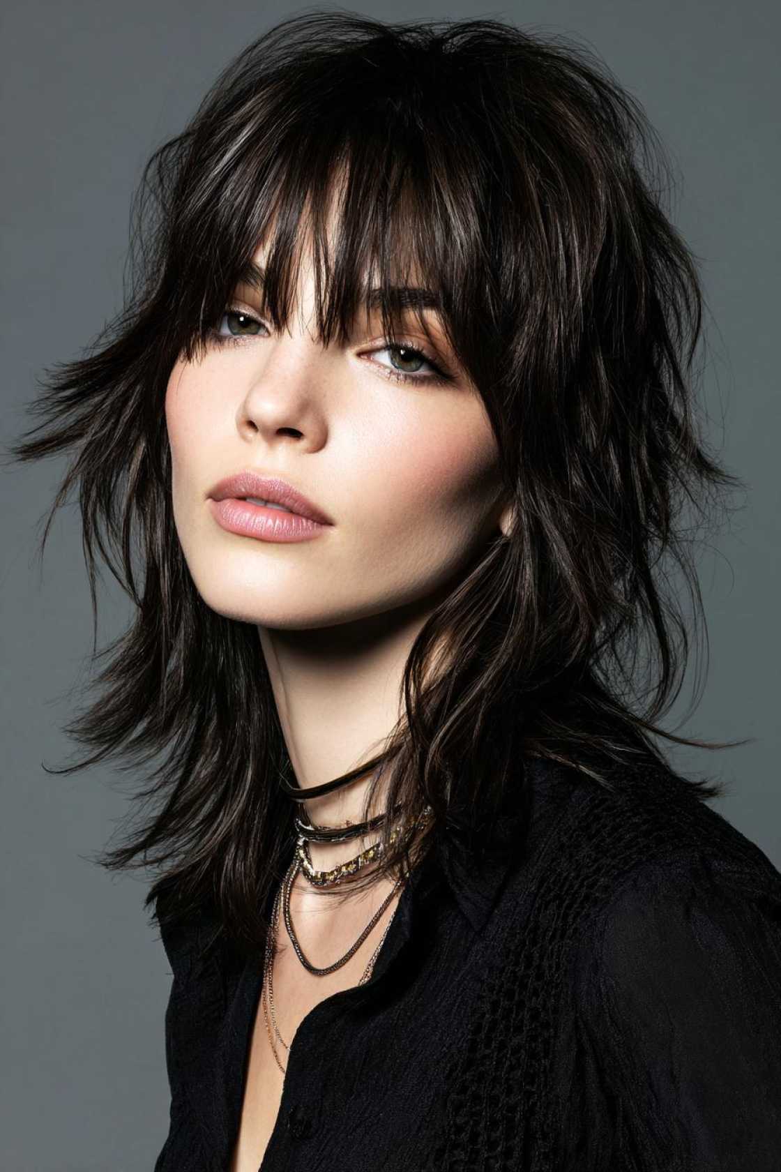 From Curls to Silk: 20+ Inspiring Silk Press Hairstyle Transformations. - 7. The Modern Shag