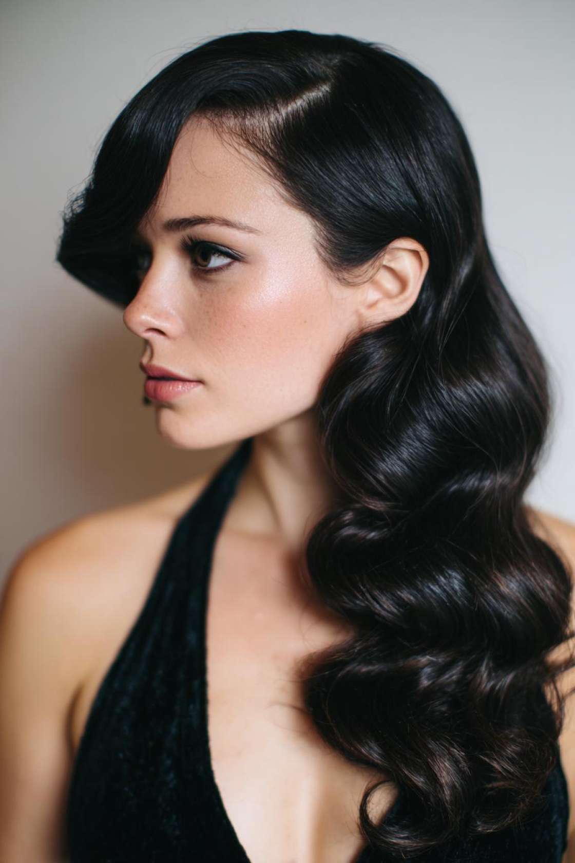 From Curls to Silk: 20+ Inspiring Silk Press Hairstyle Transformations. - 20. The Side-Swept Glamour