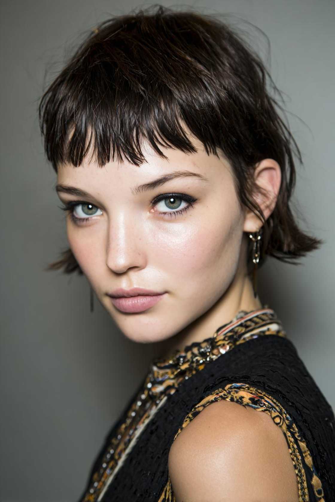 The Best Pixie Cuts to Complement Thick Hair (Say Goodbye to Helmet Head!). - 11. The Pixie with Micro Bangs