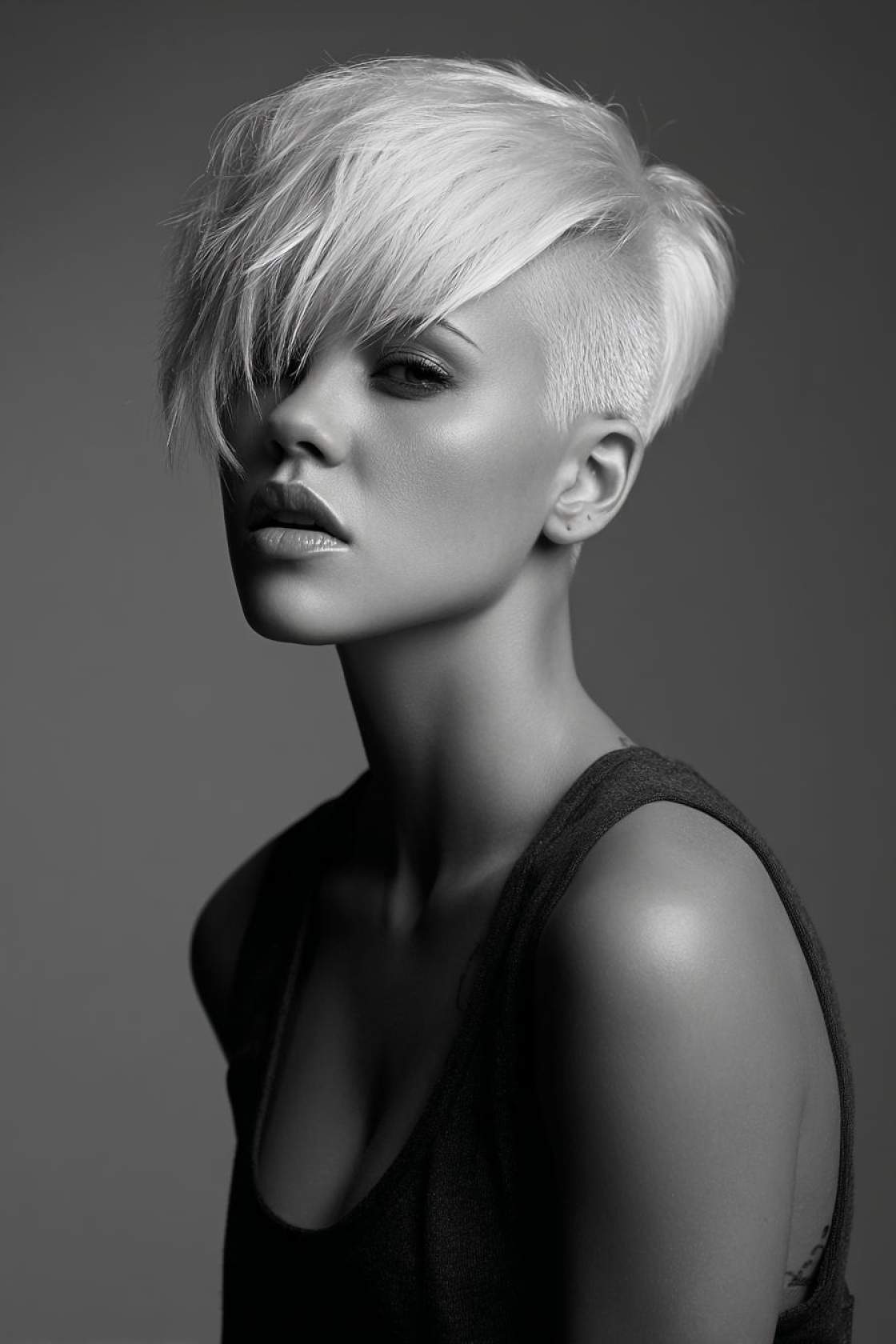 The Best Pixie Cuts to Complement Thick Hair (Say Goodbye to Helmet Head!). - 6. The Pixie with a Buzzed Side