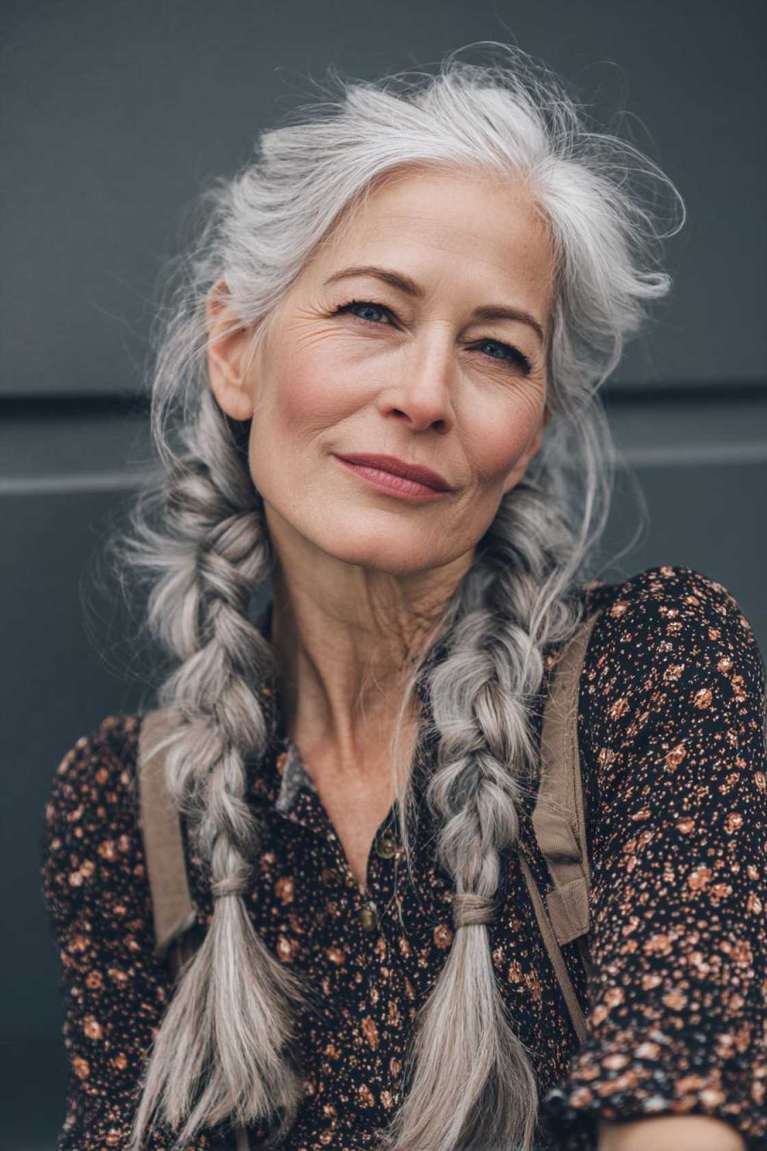The Ultimate Guide to Chic Braids After 50: Styles, Tips & Timeless Inspiration. - 19. Dutch Braid Pigtails