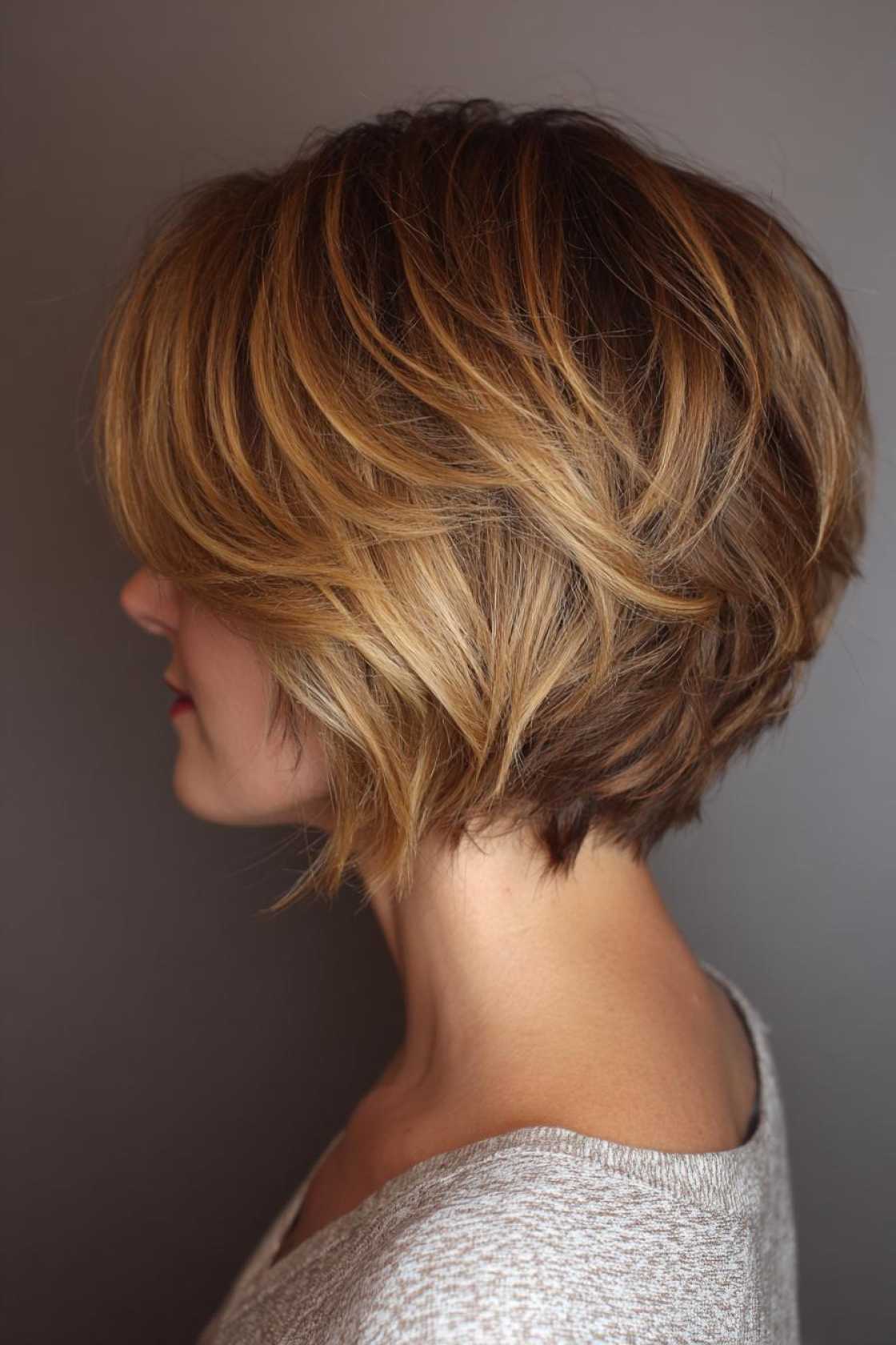 Unlock Volume & Movement: 20+ Stunning Layered Bob Haircut Ideas. - 16. Layered Bob for Fine Hair