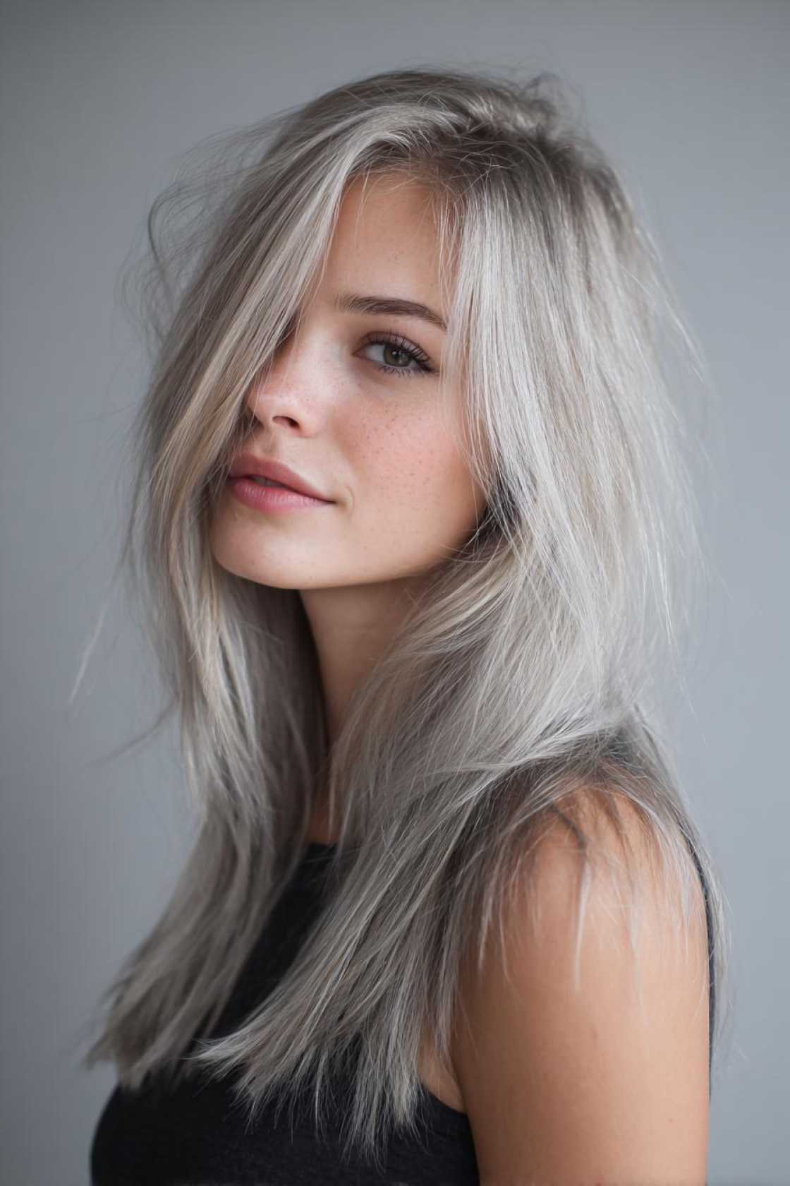 Why is Everyone Obsessed? 18+ Latte Hair Color Ideas That Are Hotly Brewed & Trending. - 18. Iced Latte with a Splash of Cream