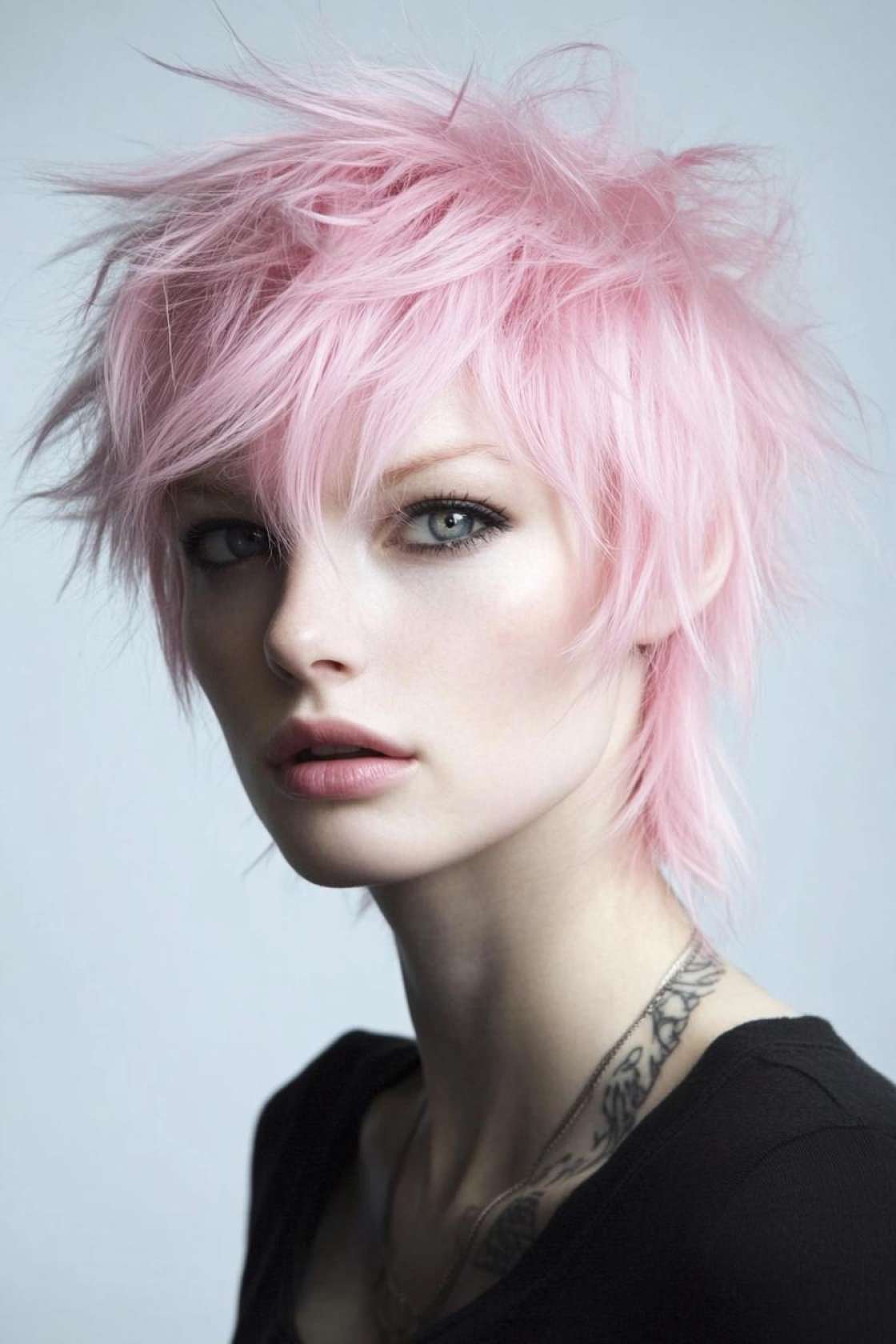 12+ Pink Wolf Cut Hairstyle Ideas Mixing Rough Layers with Feminine Color - What is a Pink Wolf Cut?