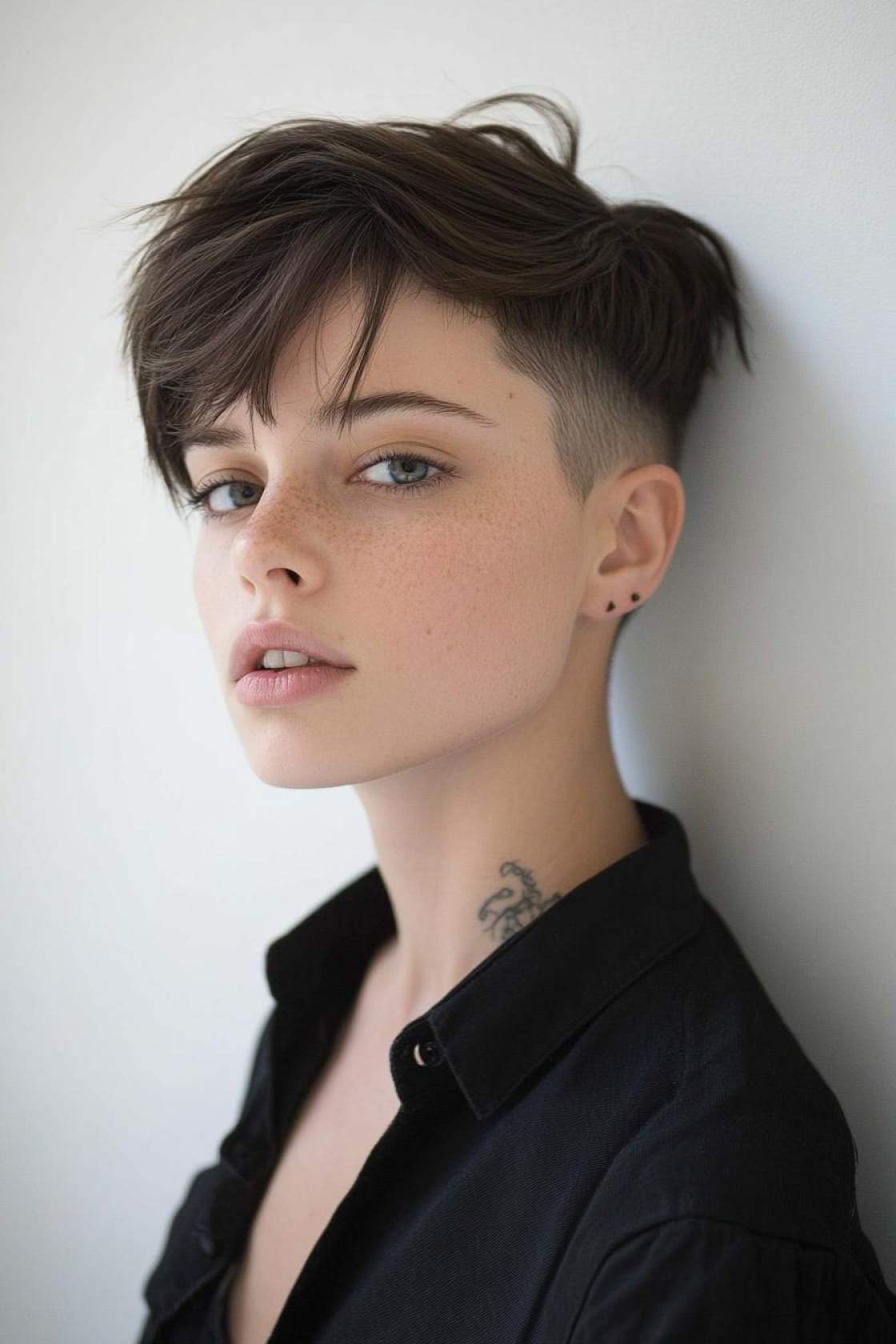 Bold & Beautiful: 12+ Short Haircuts with Bangs That Add Instant Edge - 4. The Undercut with Bangs