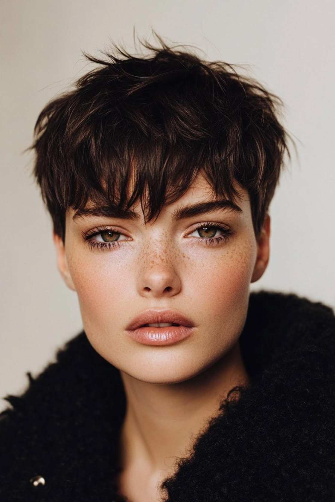 Bold & Beautiful: 12+ Short Haircuts with Bangs That Add Instant Edge - 12. The Pixie Cut with Micro Bangs