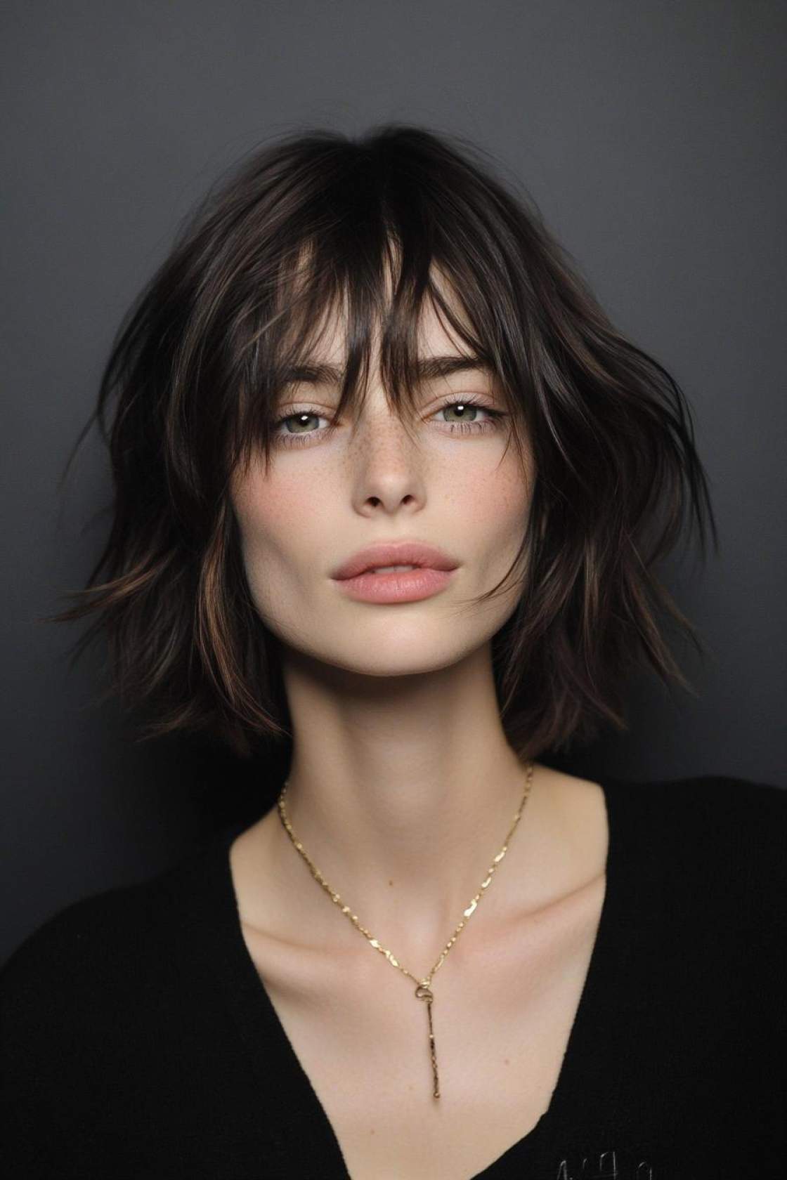Bold & Beautiful: 12+ Short Haircuts with Bangs That Add Instant Edge - 8. The Choppy Bob with Piecey Bangs