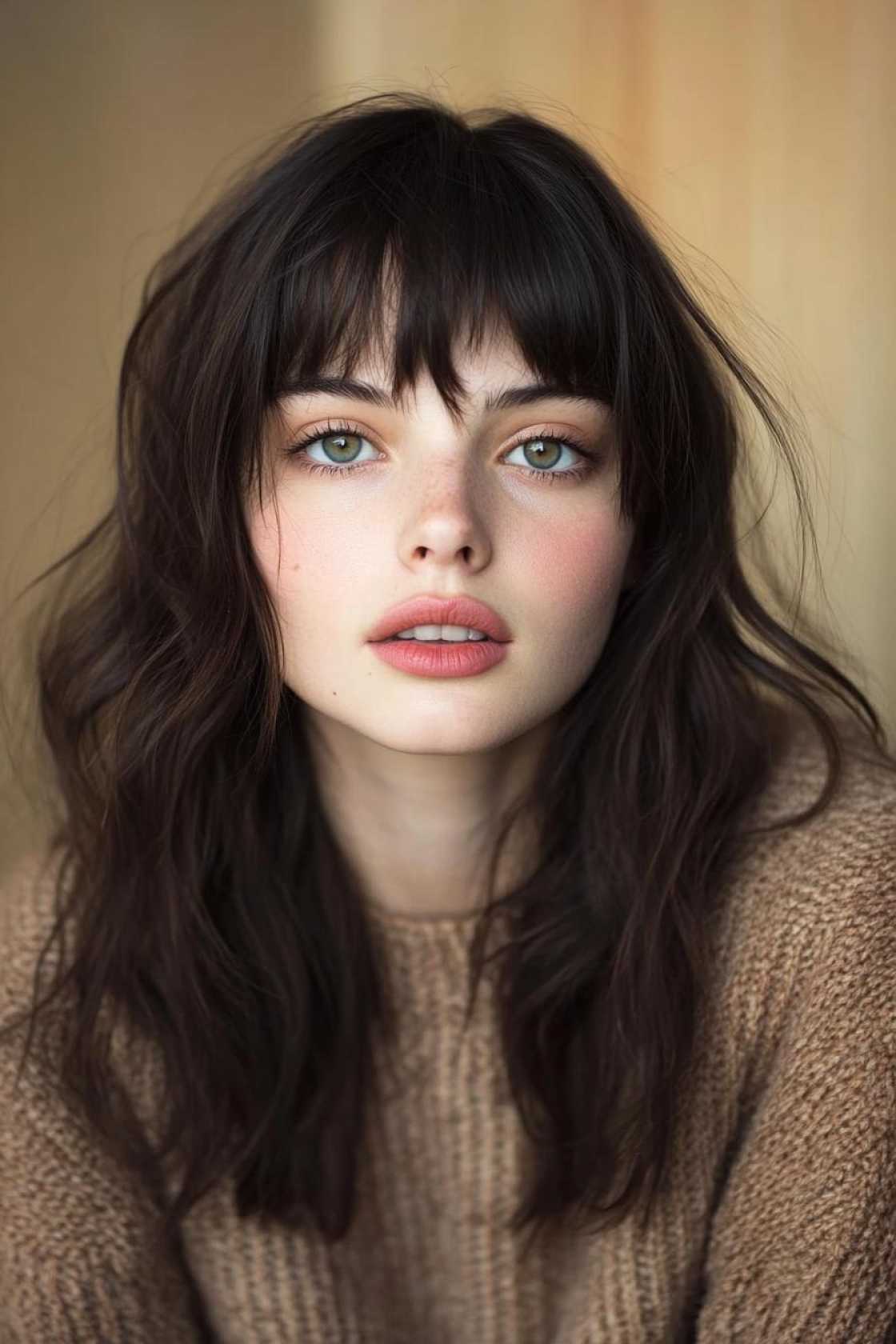 Cold-Weather Chic: 14+ Haircuts That Stay Fresh & Flattering All Winter Long - 4. The Statement Bangs