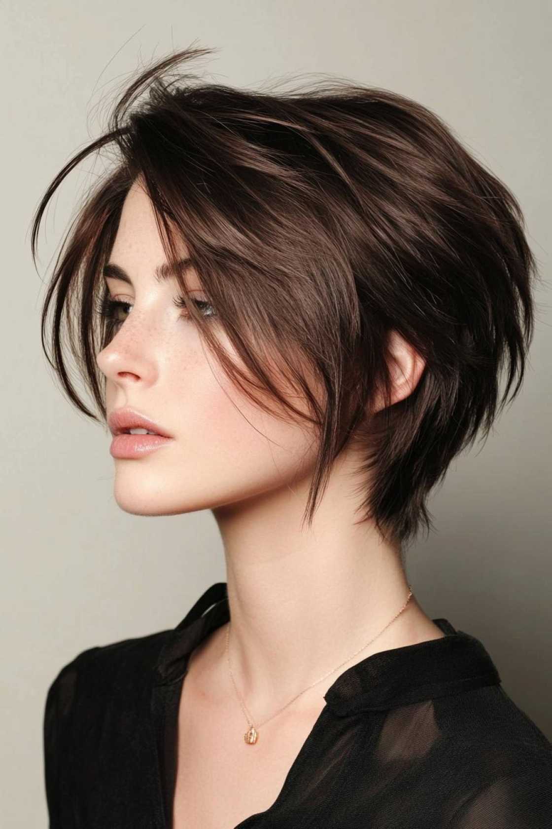 Cold-Weather Chic: 14+ Haircuts That Stay Fresh & Flattering All Winter Long - 8. The Angled Cut