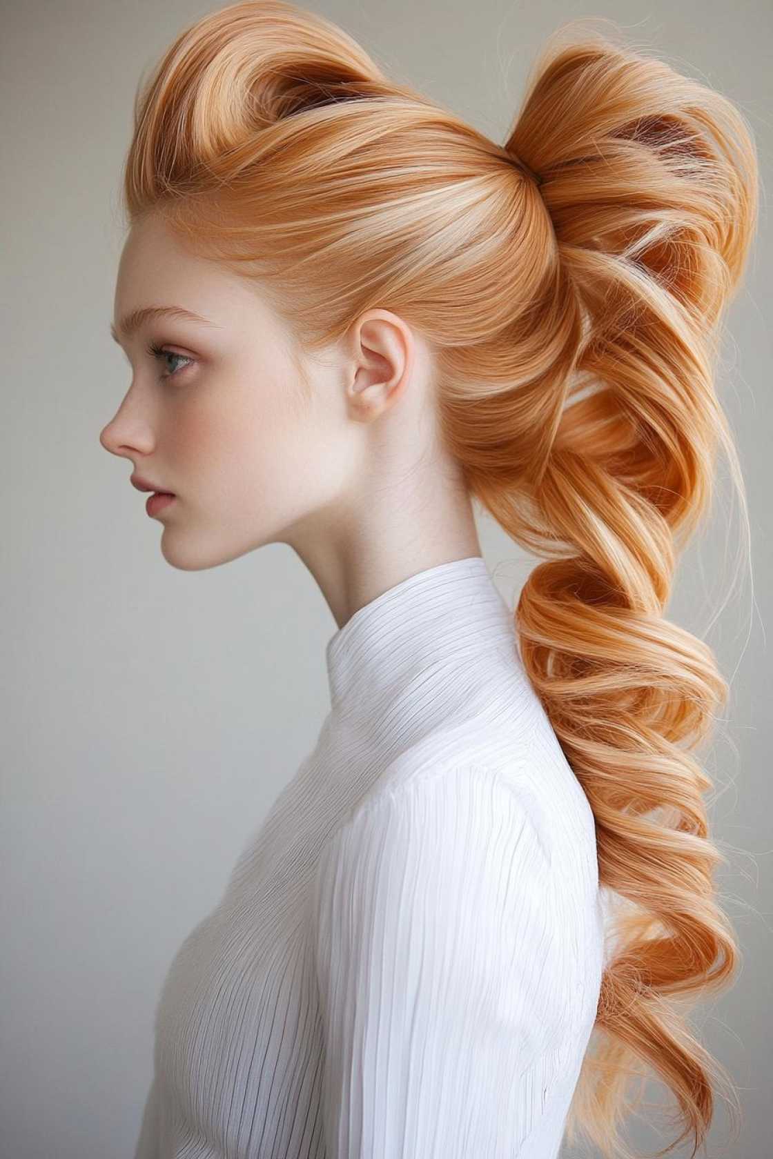 Dr. Seuss-Inspired: 11+ Whoville Hairstyles for a Fun & Whimsical Holiday Look - 2. The Whoville Swirl Ponytail