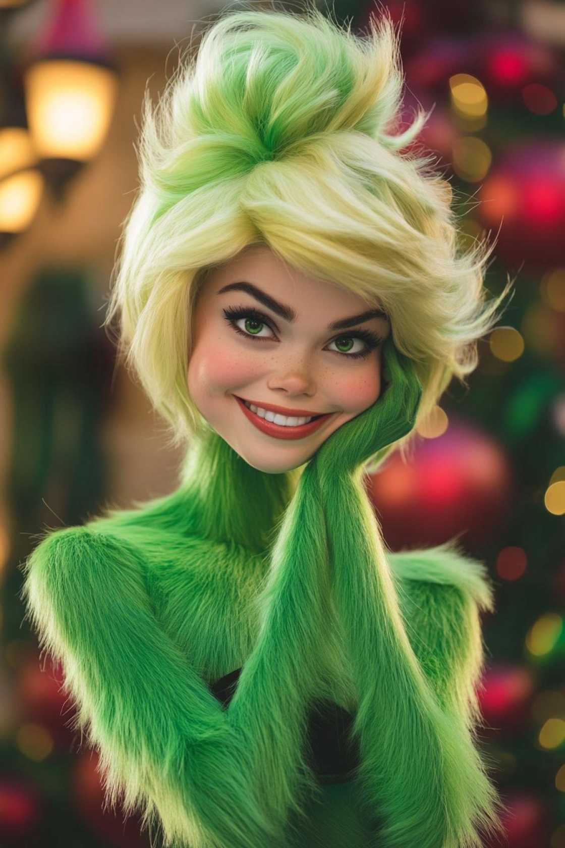Dr. Seuss-Inspired: 11+ Whoville Hairstyles for a Fun & Whimsical Holiday Look - 10. Max's Merry Mane