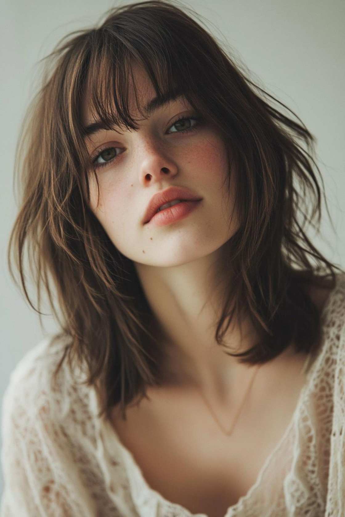 Effortless & Feminine: 12+ Butterfly Haircuts That Add Lift & Dimension - 11. The Medium Butterfly with Textured E