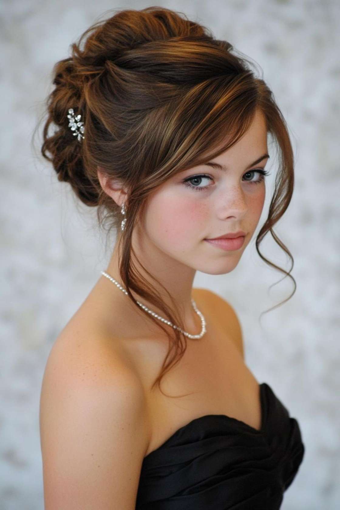 Polished & Pretty: 13+ Graduation Hair Ideas That Look Perfect in Photos - 10. Half-Up, Half-Down with Volume