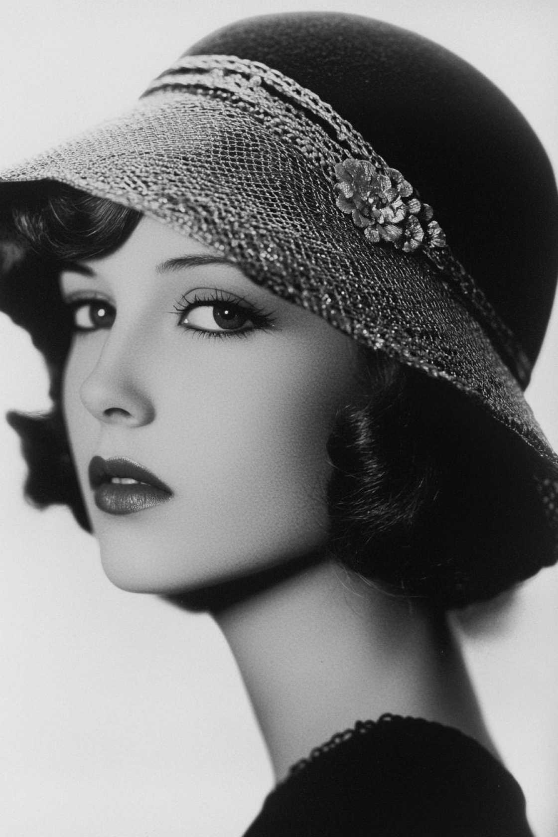 Retro Chic: 13+ Flapper Hair Ideas That Capture Timeless 1920s Beauty - 7. The Cloche Hat Hairstyle