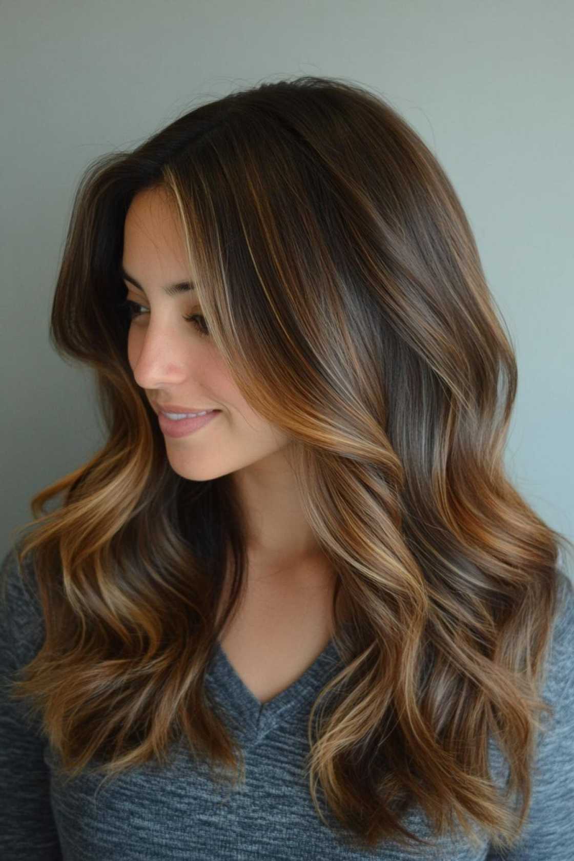 12+ Honey Brunette Balayage Looks Melting Warm Highlights Into Soft Brown Depth - Isabella's Top Pick: The Melted Caramel