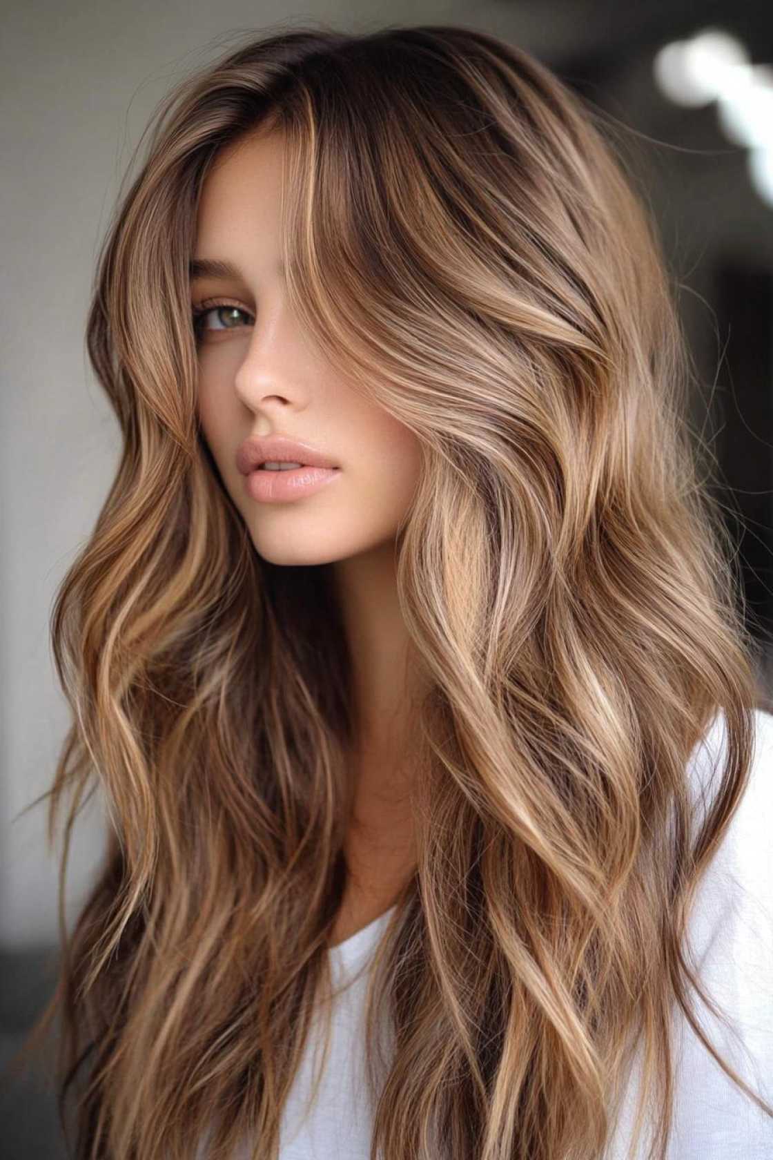 12+ Honey Brunette Balayage Looks Melting Warm Highlights Into Soft Brown Depth - Creamy Honey Balayage