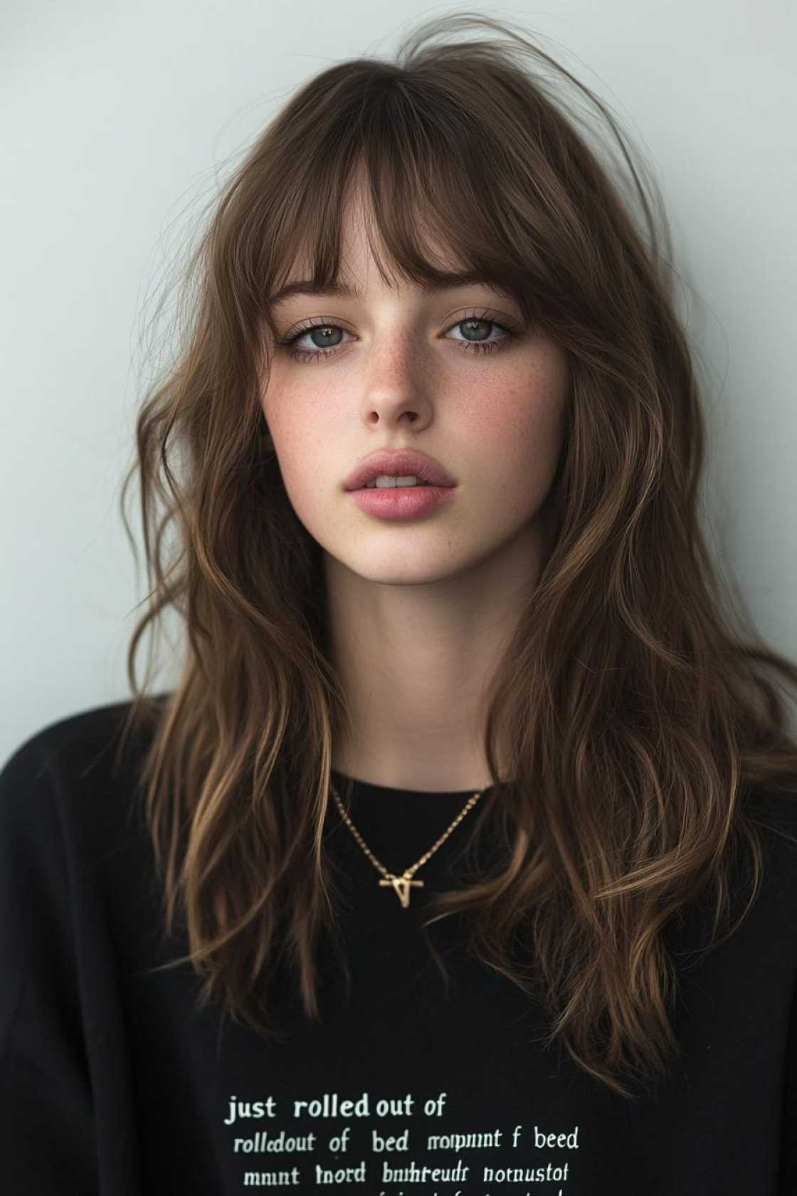 13+ Birkin Bangs Hairstyles Inspired by Jane Birkin’s Effortlessly French Fringe - Messy Birkin Bangs