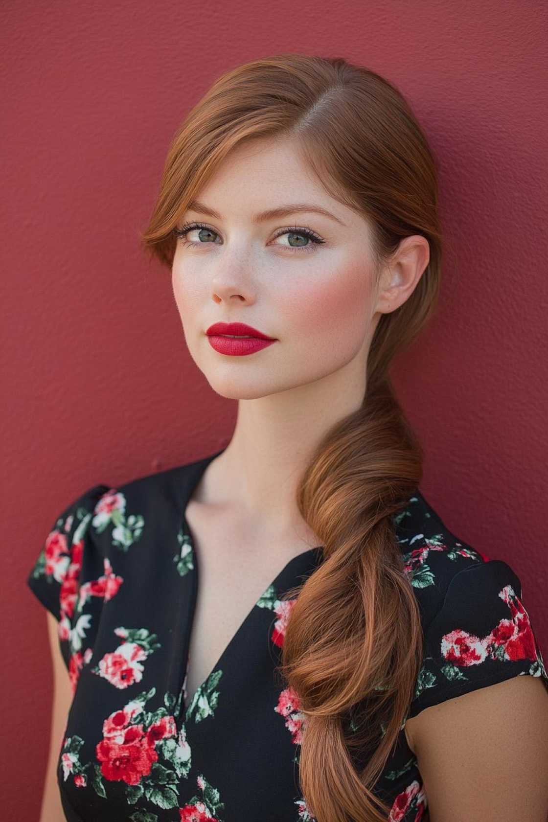 Holiday Charm: 12+ Cindy Lou Who Hairstyles That Feel Cute and Camera-Ready - 5. The Twisted Side Pony